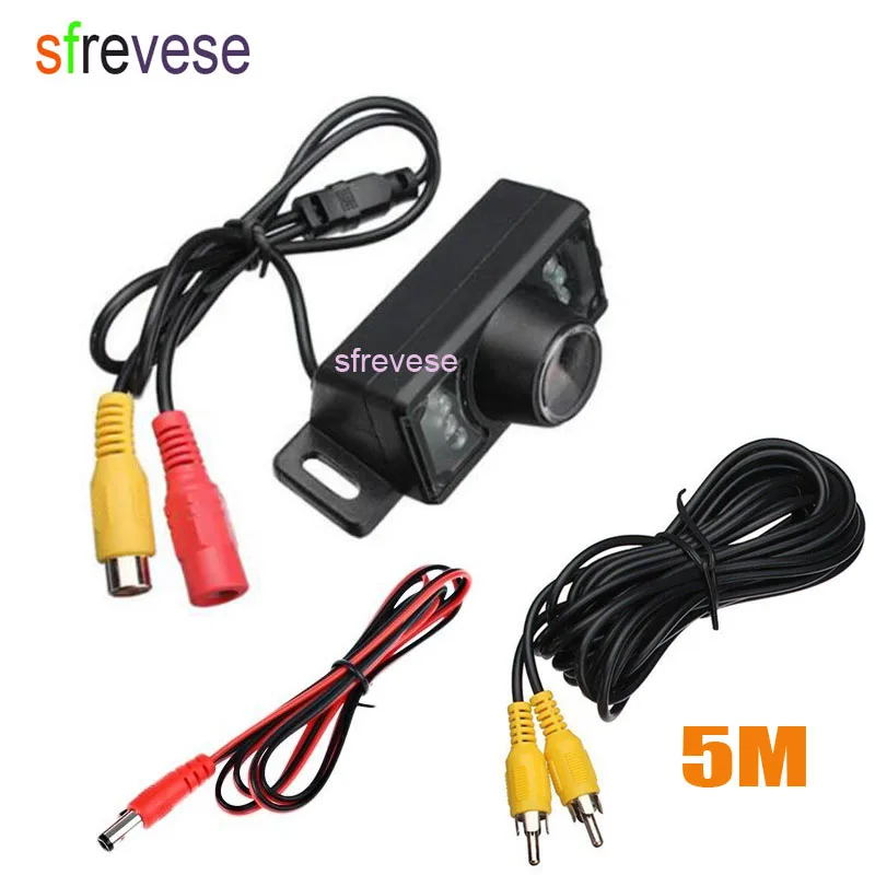 Автомобильный ЖК-монитор 4 3 "+ 7 ИК ночного видения камера заднего вида для
