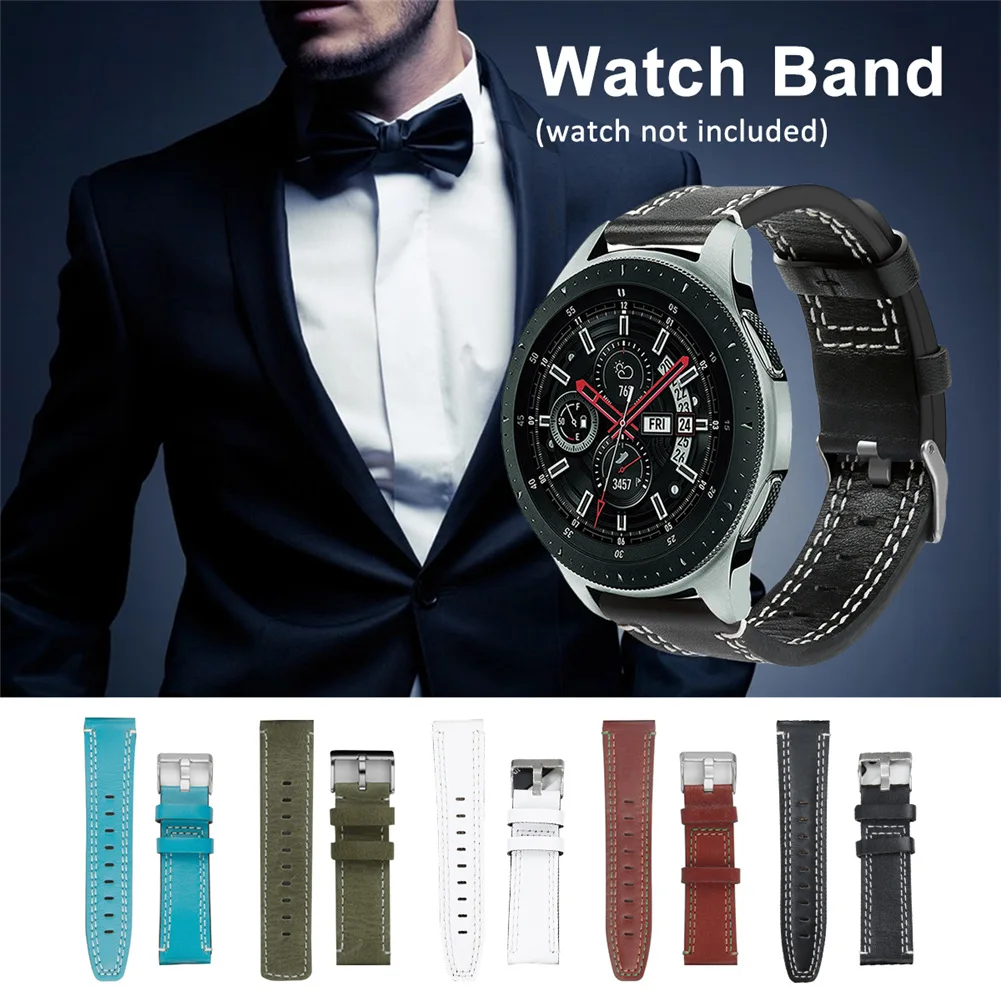 Кожаный ремешок для часов Ремешок для samsung Galaxy Watch 46 мм SM-R800 версия замена Браслет ремешок