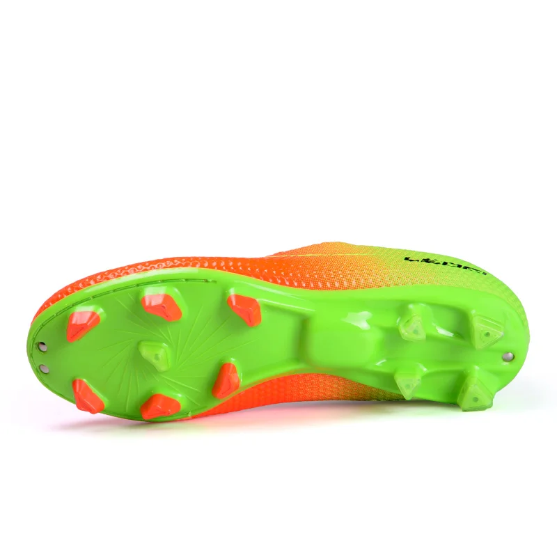 LEOCI Men Women Kids Training Shoes FG Soccer Boots Firm Ground Football Chaussure De Size 33-44 | Спорт и развлечения
