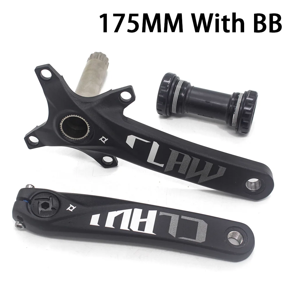 Cranlk 175mm with bb 104BCD MTB велосипед диаметра окружности болтов(Алюминий сплав с нижней велосипедов Crankset170/175 мм велосипедная Звездочка 32/34/36/38T - Цвет: Cranlk 175mm with bb