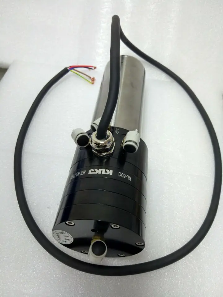1.5kw 2HP 10000 60000rpm шарикоподшипник CNC высокоскоростной шпиндель ATC 6 мм Цанга AC200V для