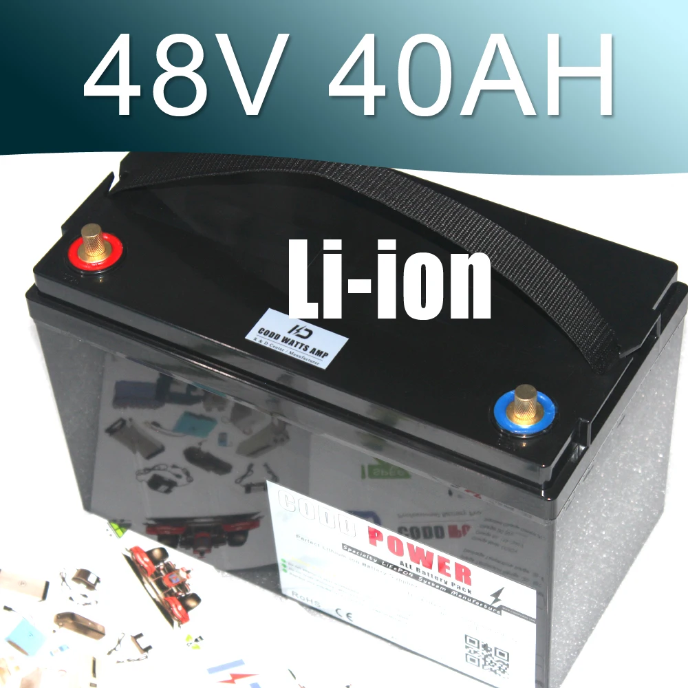 Ebike 48V 3000W комплект литий ионный батарей 48v водонепроницаемый аккумулятор для