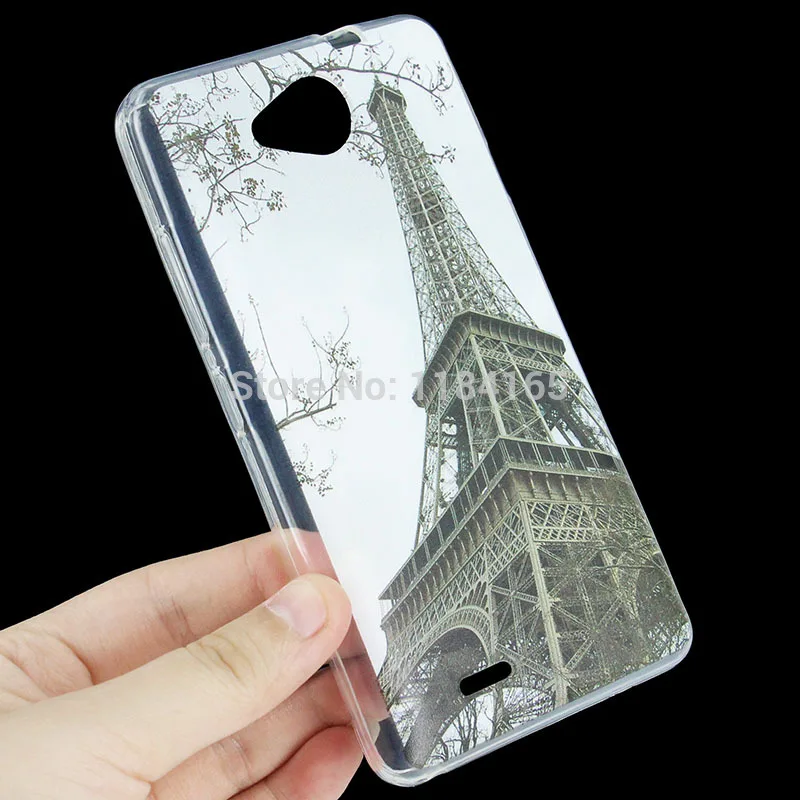 Мода Красочные 10 Модели Прочный ТПУ Soft Case для ZTE Blade GF3 Кожи Силикона Геля Задняя