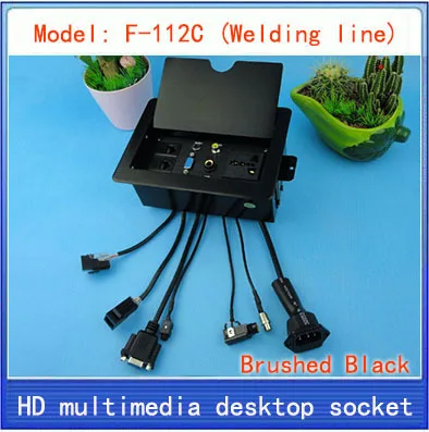 Розетка/Скрытая/коробка для мультимедийной информации/Сеть RJ45 3 5 аудио видео VGA