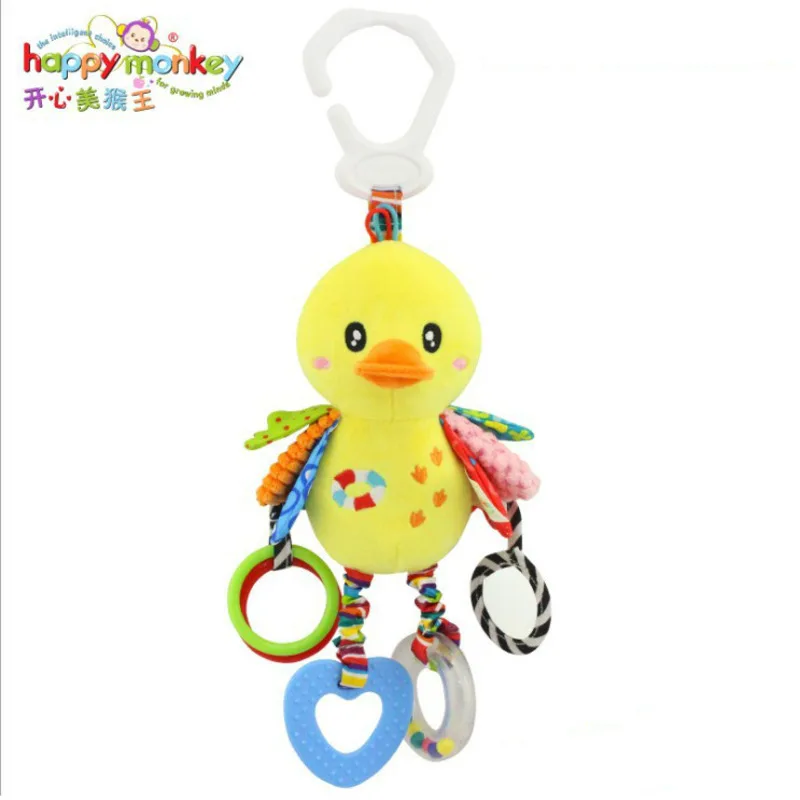 Happy monkey Детские Колокольчик для животных подвесная кровать новорожденных
