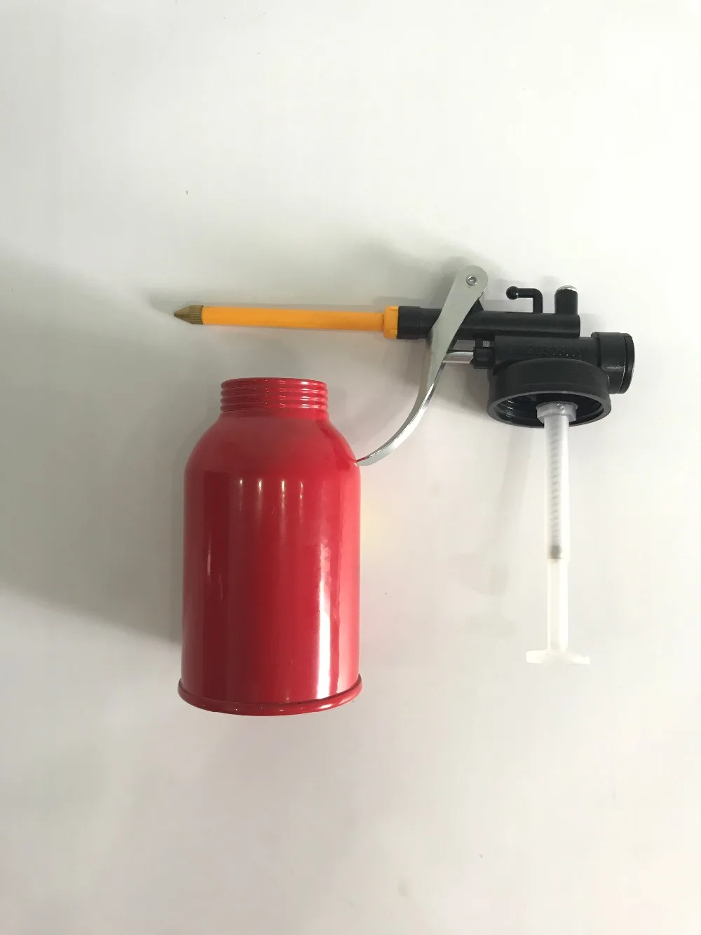 YYNRPRO 6.3cm Dia Metal Long Nozzle High Pressure oiler Feed Oil Spray Bottle pump oil can eagle Lubricating Airbrush | Инструменты