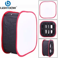 lightdow led video light use flash softbox diffuser collapsible portable photography accessories honeycomb lamp soft box