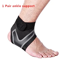 1 Pair Kyncilor поддержка лодыжки эластичный дышащий спортивный фиксатор для голеностопа tobillera Фитнес Регулируемая компрессионная защита лодыжки футбол - Цвет: 1 Pair