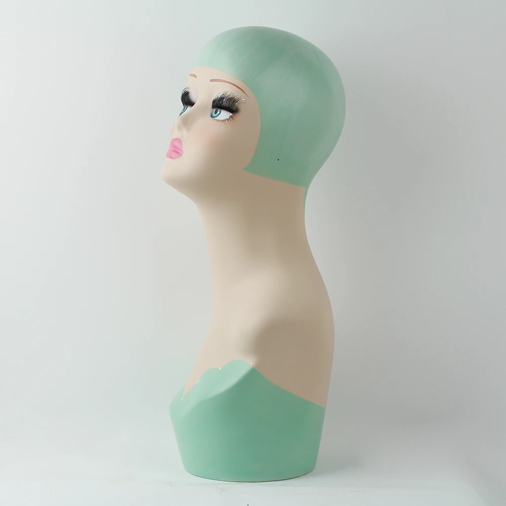 Винтажная стильная голова манекен для украшений и шляп | Дом сад