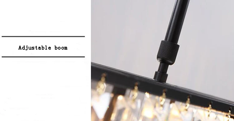 Jmmxiuz 3-light американская винтажная Ретро хрустальная люстра освещение для столовой Ресторан подвесной железный стержень подвесной светильник