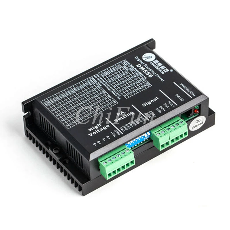Бесплатная доставка Leadshine DM556 2-фазный цифровой шаговый привод работа 36-60 В