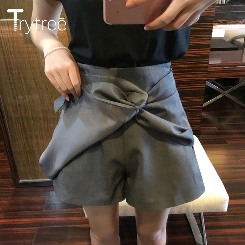 Trytree летний женский комплект из двух предметов Повседневный хлопковый топ с