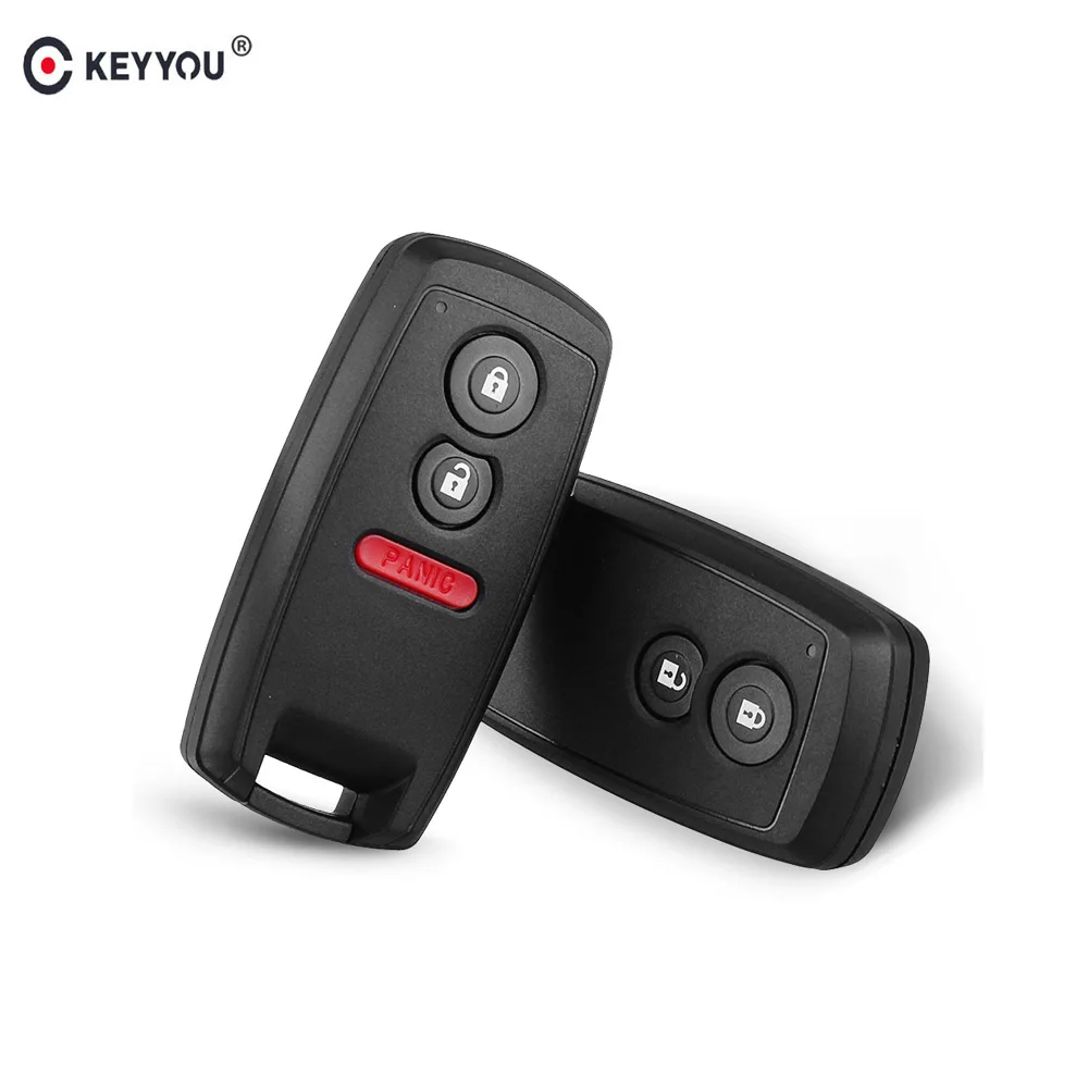 Брелок KEYYOU с 2 кнопками брикет необработанное лезвие для Suzuki SX4 XL7 Grand Vitara 2006-2012 Swift