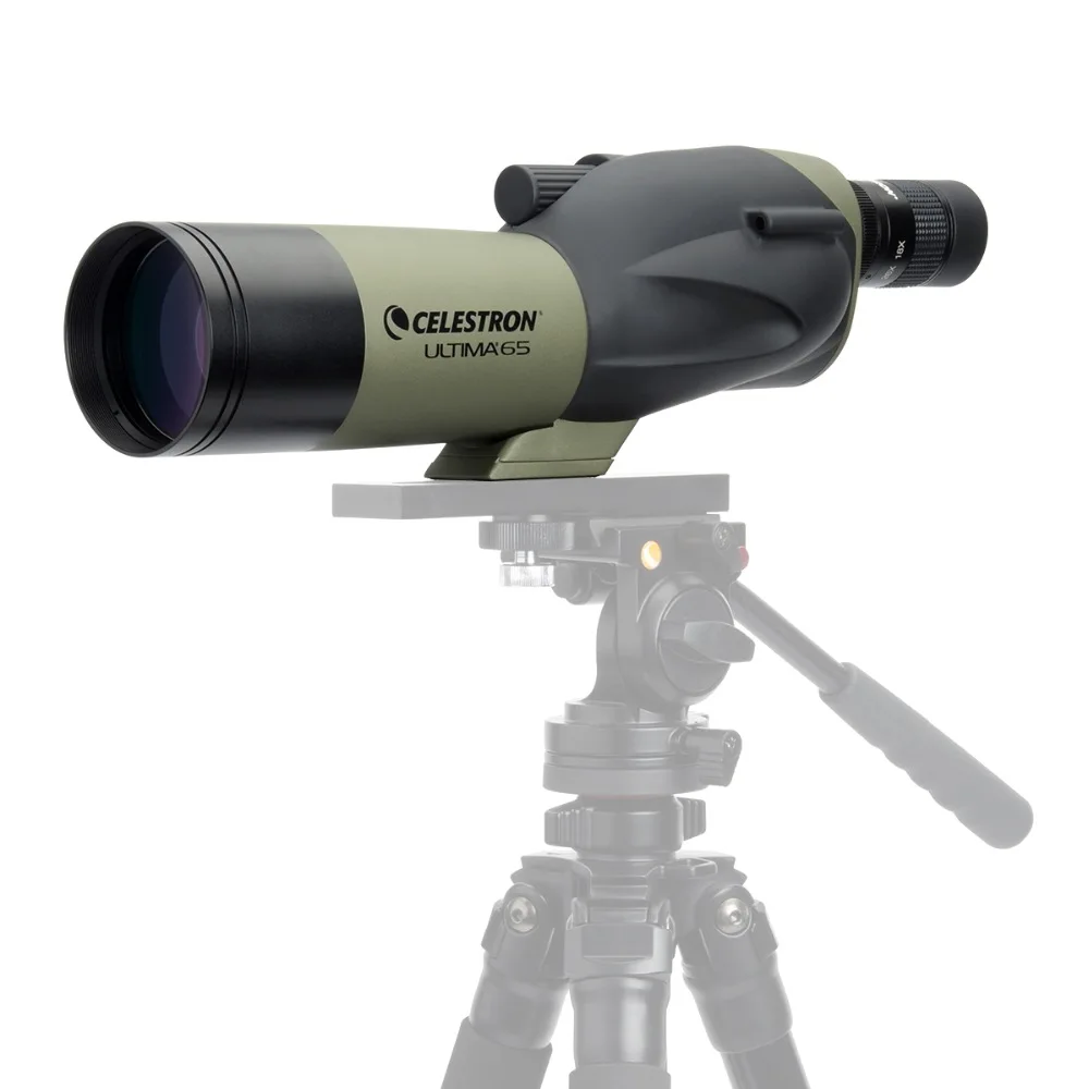 Телескоп Celestron ULTIMA65 прямой рефрактор зум 18x-55x многослойный для наблюдения за