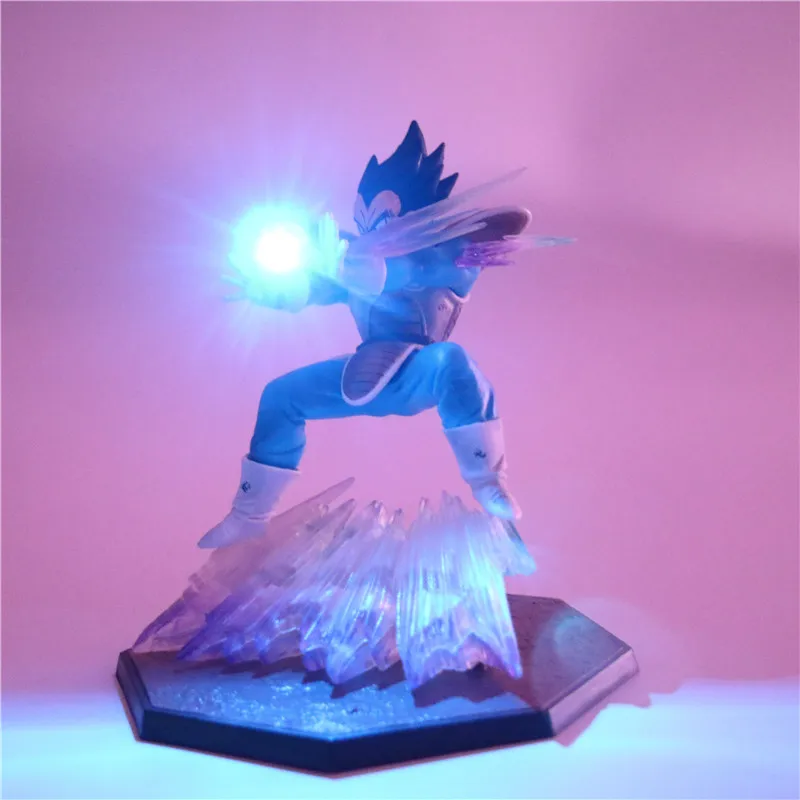 Экшн-фигурки Dragon B Z Vegeta коллекционная Аниме Фигурка-модель DBZ DIY светодиодный