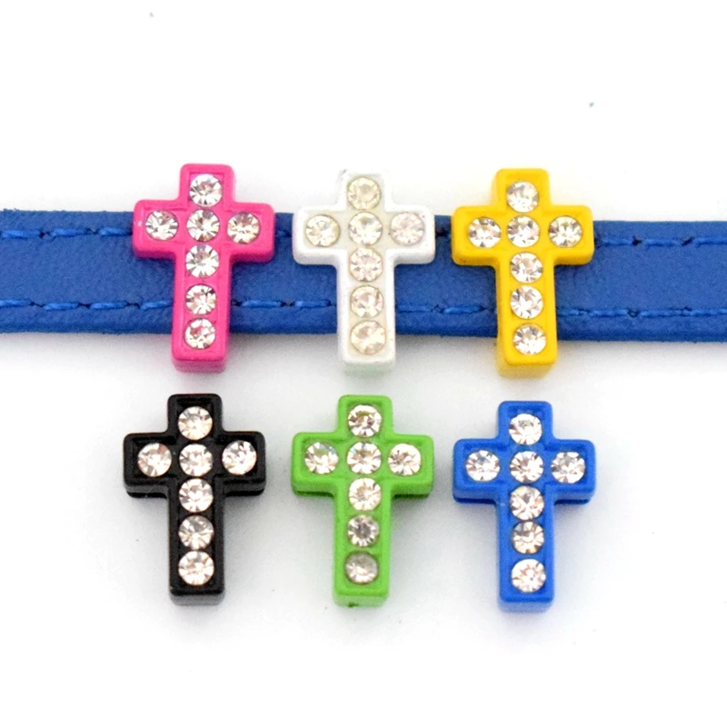 

8 мм хрустальные подвески с перекрестными полками, металлические бусины с плоским отверстием, подходят для 8 мм, сетчатые браслеты из нержав...