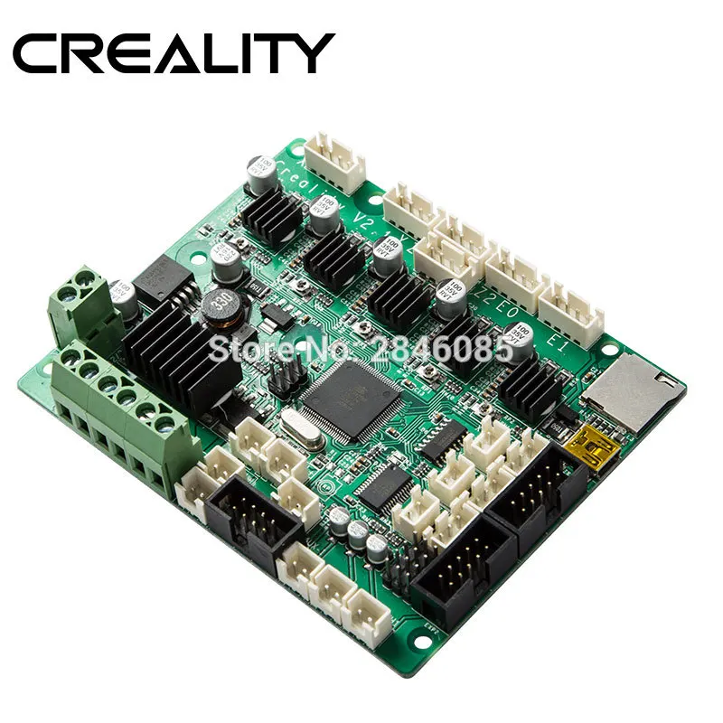 Creality 3D Upgrade 24V CR-X V2.1 Mainboard/motherboard Firmware Flashed Well For Dual-color Printing CR-10X Printer parts | Компьютеры и