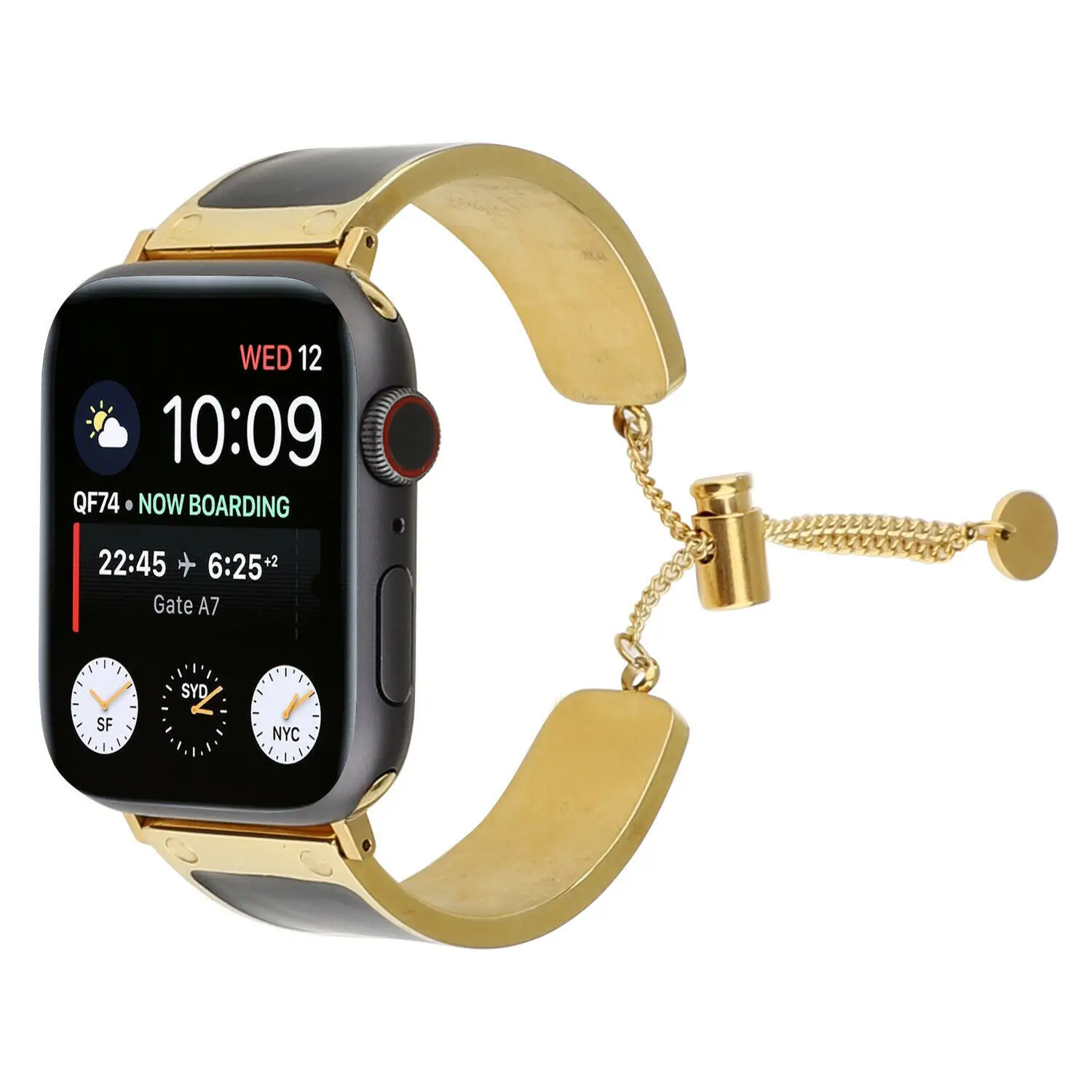 Ремешок для часов из нержавеющей стали Apple Watch цветной браслет iWatch 5 4 3 2 1 40/44 мм 38/42