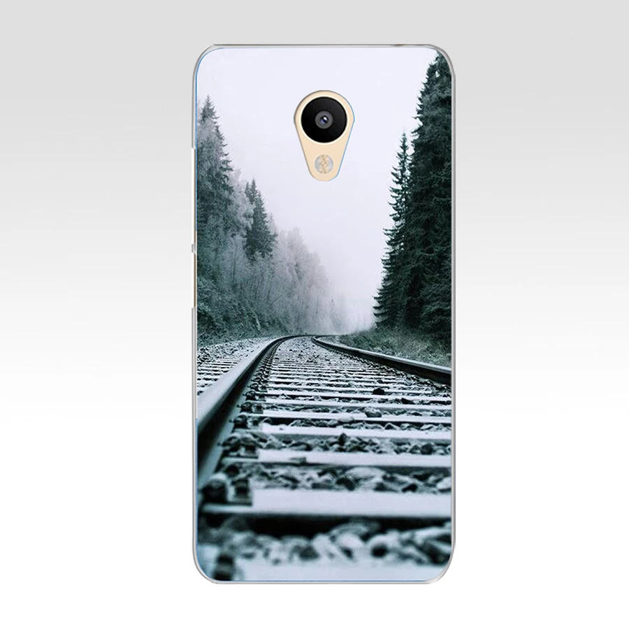 Жесткий чехол 162DD Mountains Bamboo Sea Deer Cat Nature View для Meizu M2 M3S M3 M5S Mini note M5 M6 U10 U20|Бамперы| |