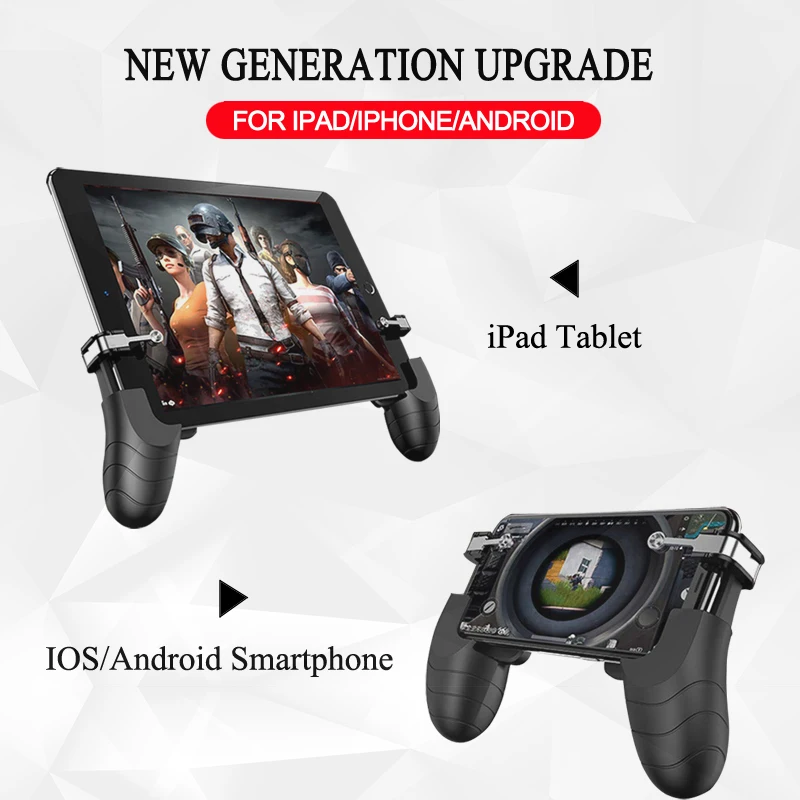 Профессиональный планшет игровой курок кнопка огня для IOS захват ручка Aim Key L1R1