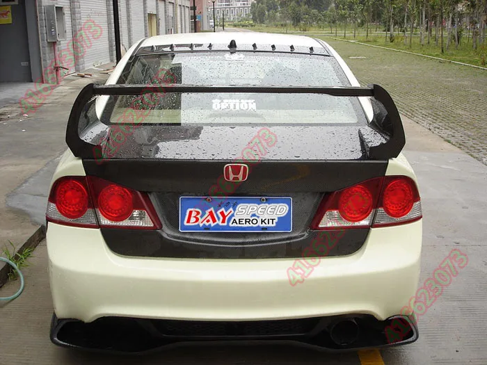 Задний спойлер из углеродного волокна для honda CIVIC Тип R Mugen RR|rear wing|carbon fiber rear