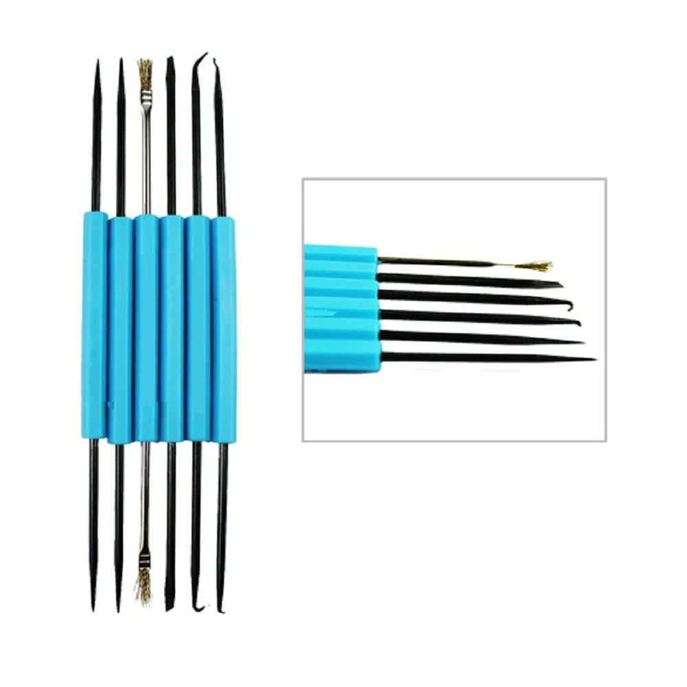 Профессиональный инструмент для ремонта стали 6 шт./лот набор электронных