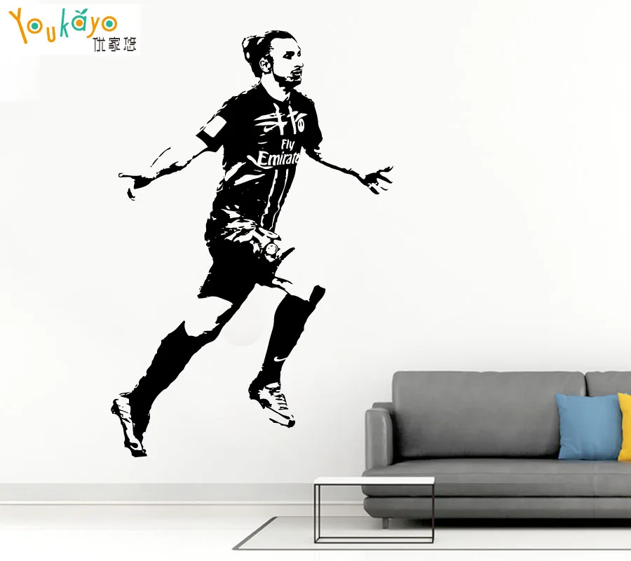 Звезды Златан ибрагимовиц футболист Спорт крутой стены искусства наклейки