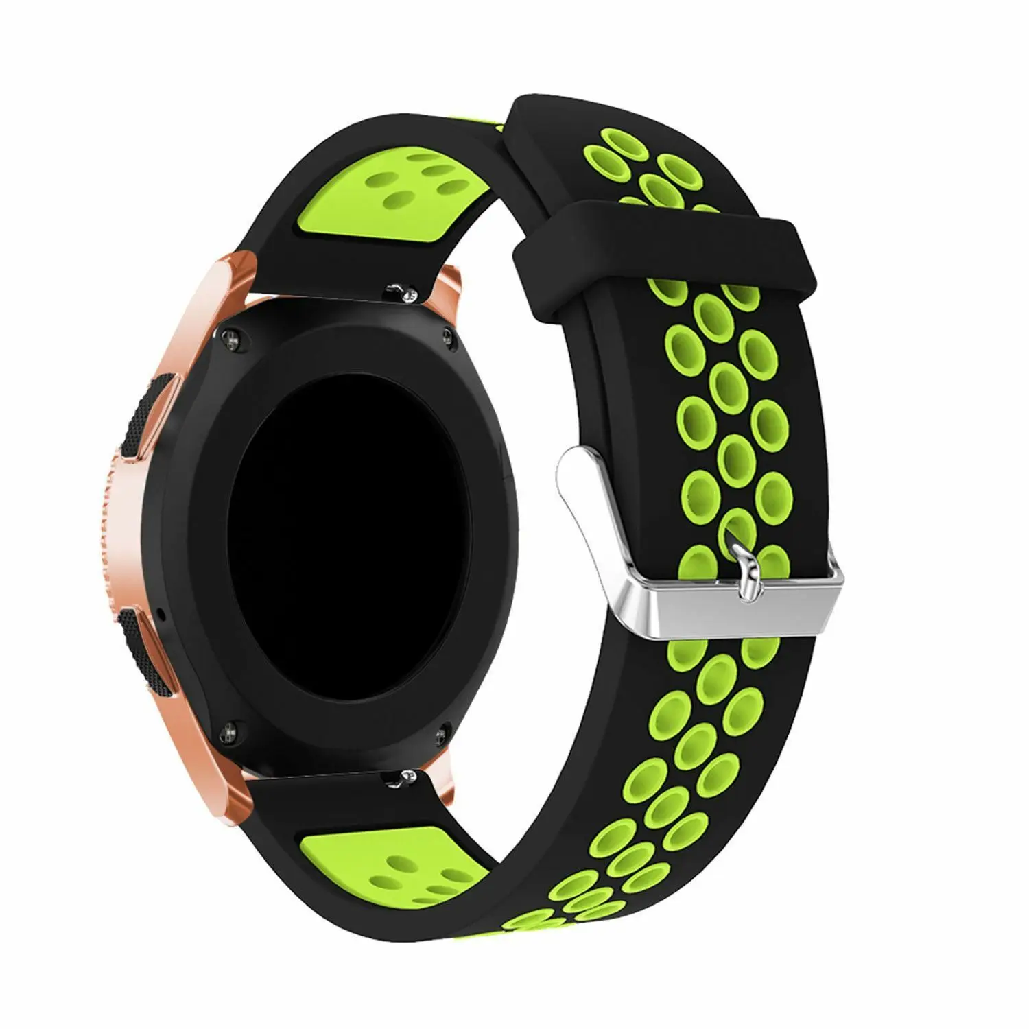 Спортивный силиконовый ремешок для часов 20 мм 22 Samsung Galaxy Watch 42 46 сменный браслета |