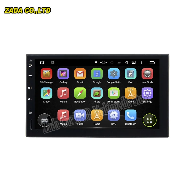 NaviTopia 600*1024 7 дюймов Автомобильный DVD 4 ядра Android 8 1 автомобиля радио gps для