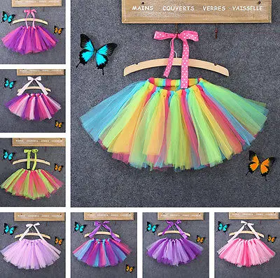 Новинка 2017 детская балетная пачка с бантом для маленьких девочек танцевальная