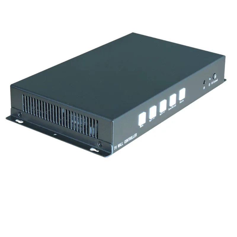 2X2 HDMI видео настенный контроллер с пультом дистанционного управления для 4 ЖК-телевизора, ТВ настенный делитель процессора HDMI и USB входы на 4 HDMI выхода