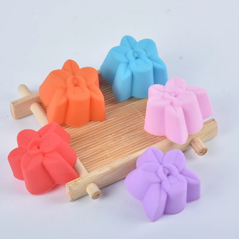 Бесплатная доставка Силиконовые формы орхидеи шоколадные помадные украшения