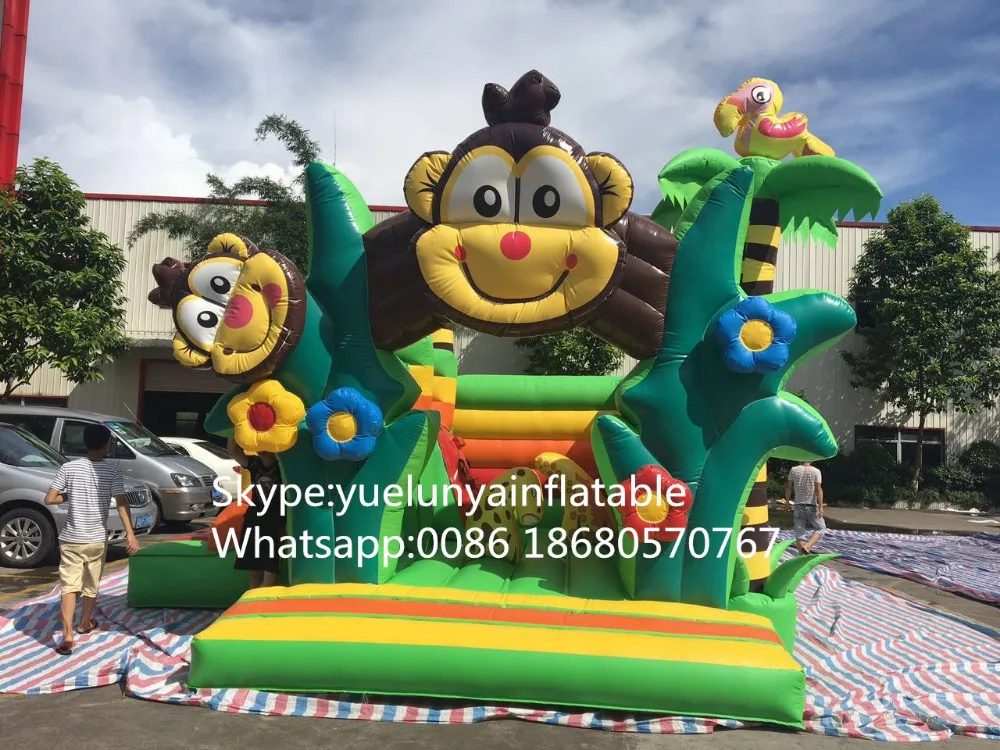 

2016 new Factory direct Inflatable slide, inflatable castle, Inflatable jumping bed KYB-99