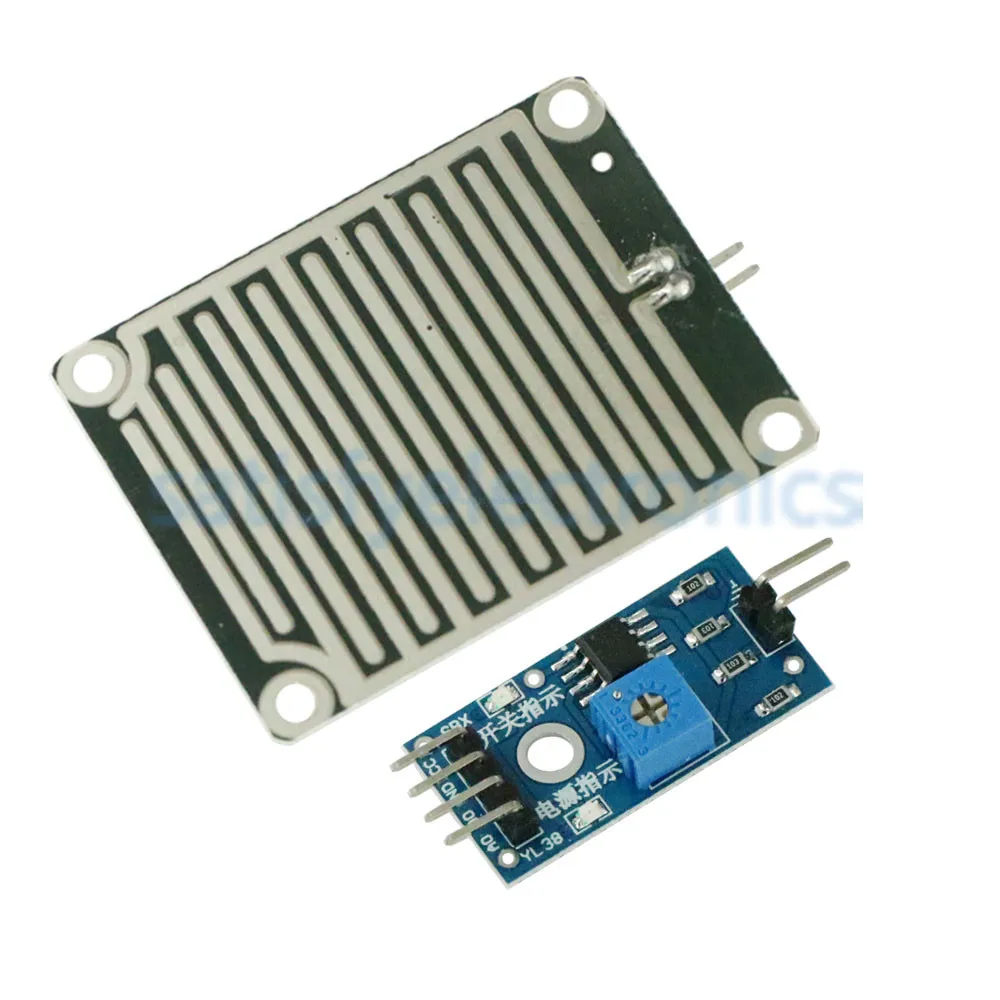 3,3-5 V датчик обнаружения дождя Модуль Влажности Погоды для arduino