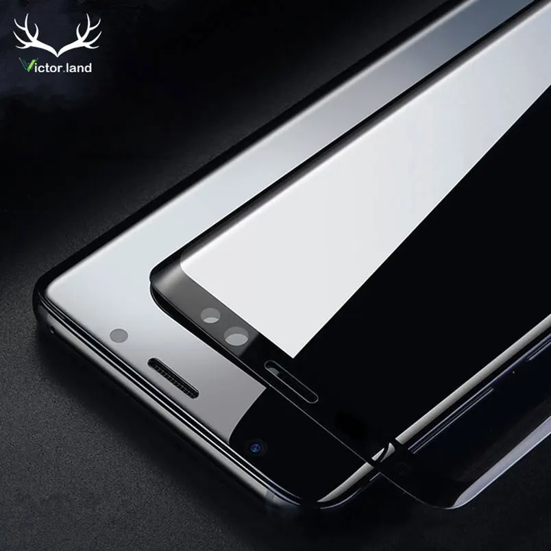 Защита экрана из закаленного стекла с закругленными краями для Samsung galaxy Note 10 plus S10