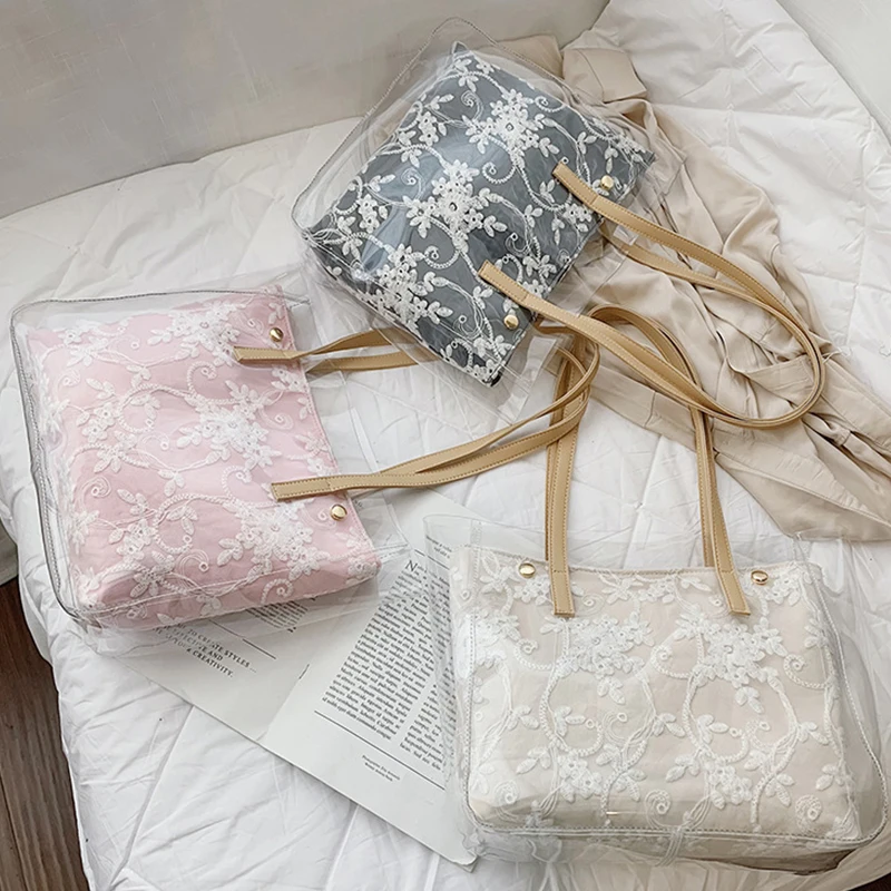 Новинка 2019 года! Новая Летняя женская сумка-мессенджер из прозрачного желе с