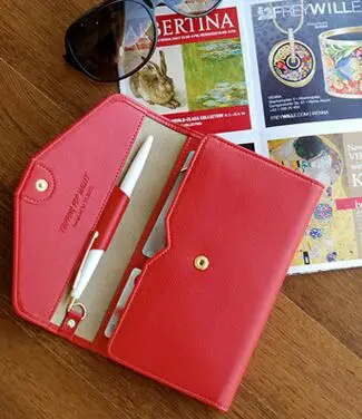 Темперамент большой емкости элегантный кожаный Длинный кошелек мужчины