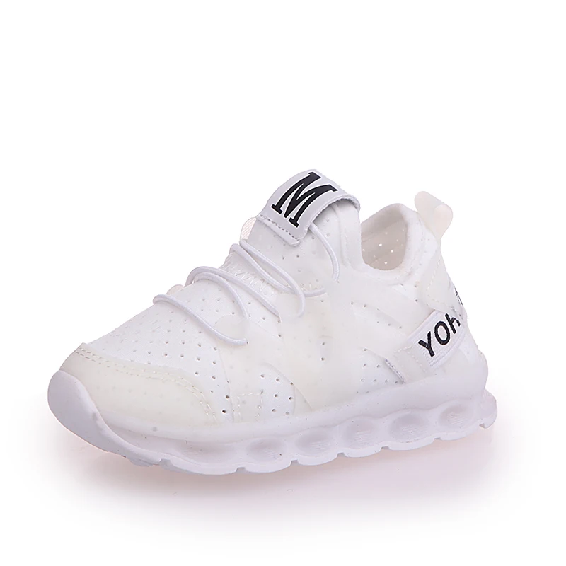 Новинка детская обувь Bobora для мальчиков и девочек светящиеся кроссовки на