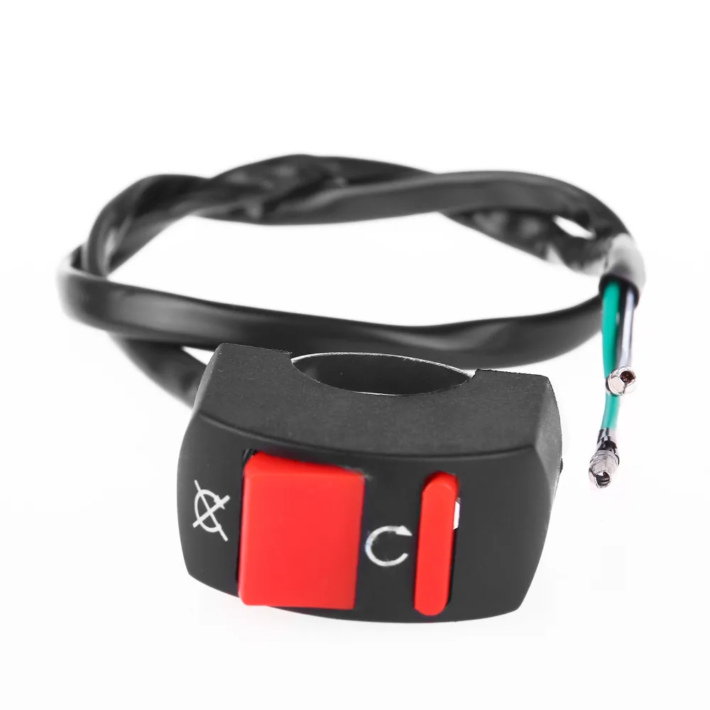 12 В Универсальный мотоциклетный переключатель на руль кнопка вкл. ВЫКЛ. Для