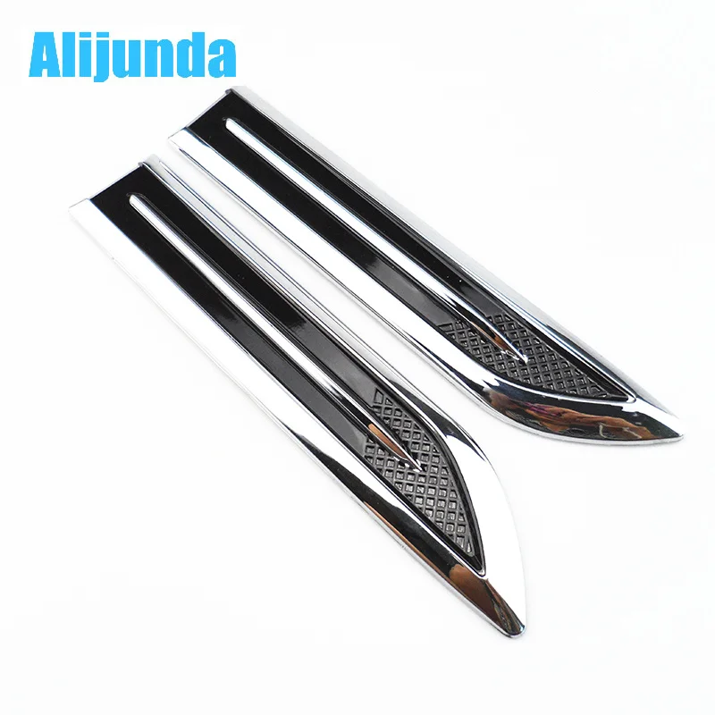 Набор стикеров Alijunda 2 шт./компл. ABS Chrome для Focus 3 Fiesta Mondeo Ecosport Hyundai IX35 IX45|abs chrome|trim chromefor