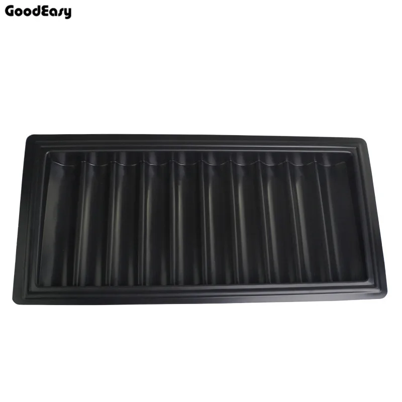 Лидер продаж 500 черный Техасский покерный лоток с чипом пластиковый черным