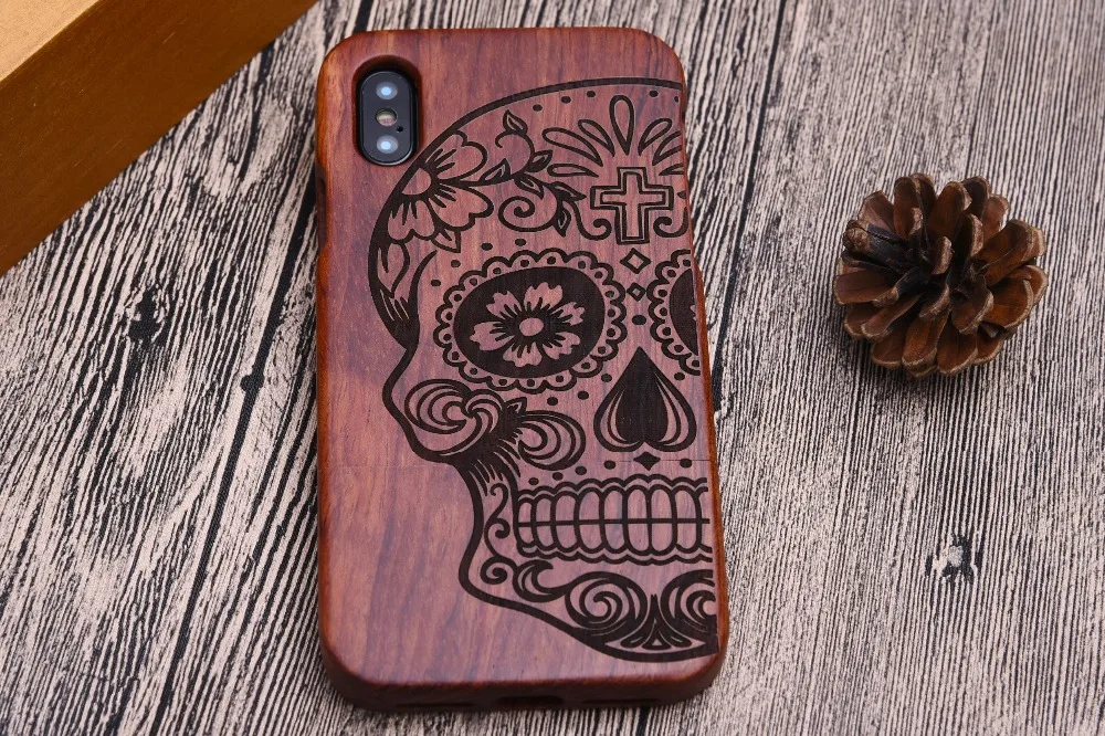 Натуральный зеленый настоящий Деревянный чехол для iPhone 11 Pro Max XS Max XR X 8 7 6 6S Plus 5 5S SE чехол для телефона