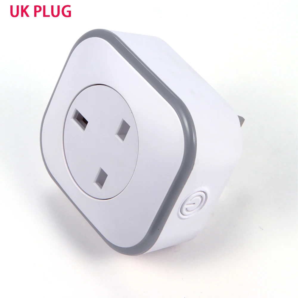 Alexa Smart EU UK розетка Wi-Fi розетка с RGB ночной лампой монитор питания USB интерфейс Синхронизации стандартный разъем Google Home IFTTT