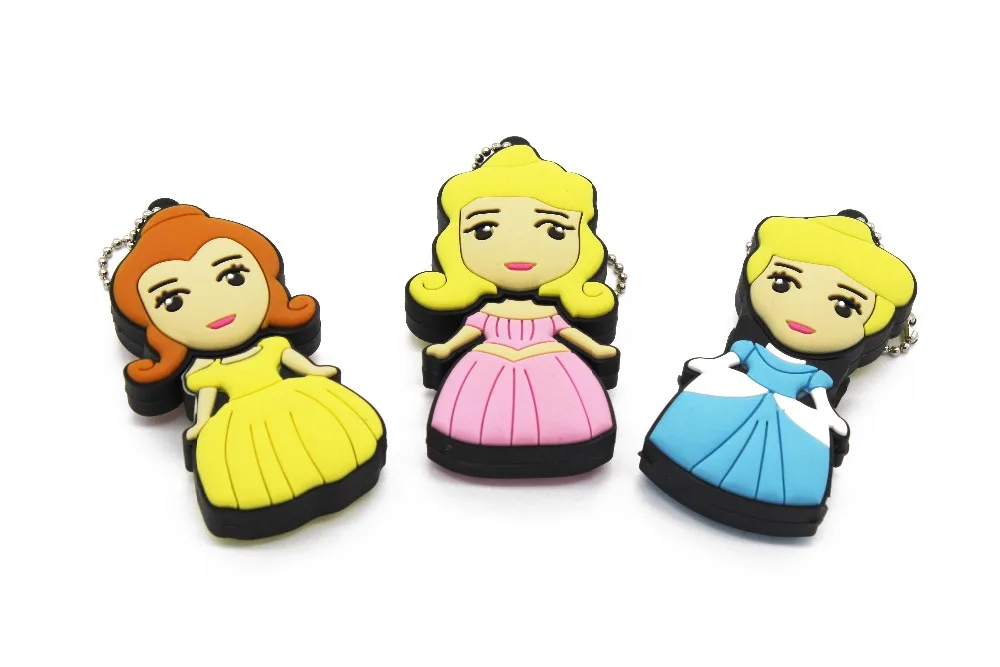 TEXT ME стиль Милая принцесса usb флеш-накопитель usb 2,0 4 ГБ 8 ГБ 16 ГБ 32 ГБ 64 ГБ флешка, подарок