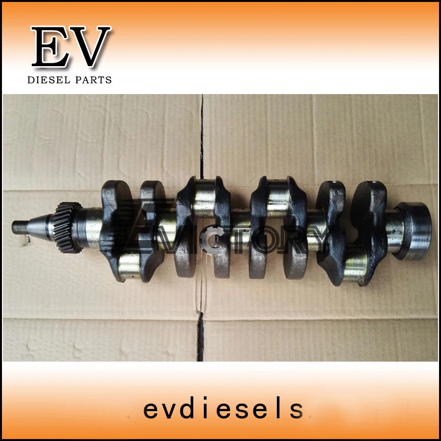 

EV Forged steel S4L crankshaft for Mitsubishi engine excavator S4L engine parts