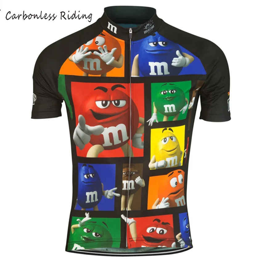 Мужская велосипедная майка MMs черная быстросохнущая одежда с коротким рукавом
