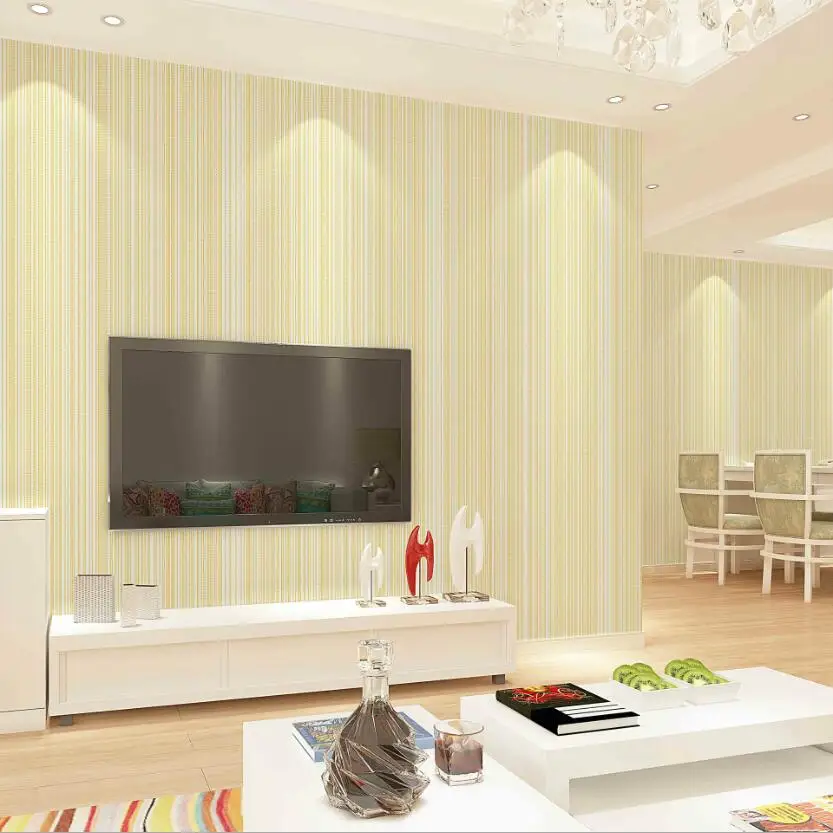 

Современные элегантные обои в полоску, декор для гостиной, ТВ-фон, обои для детской комнаты, домашнее украшение, 3d Behang EZ172