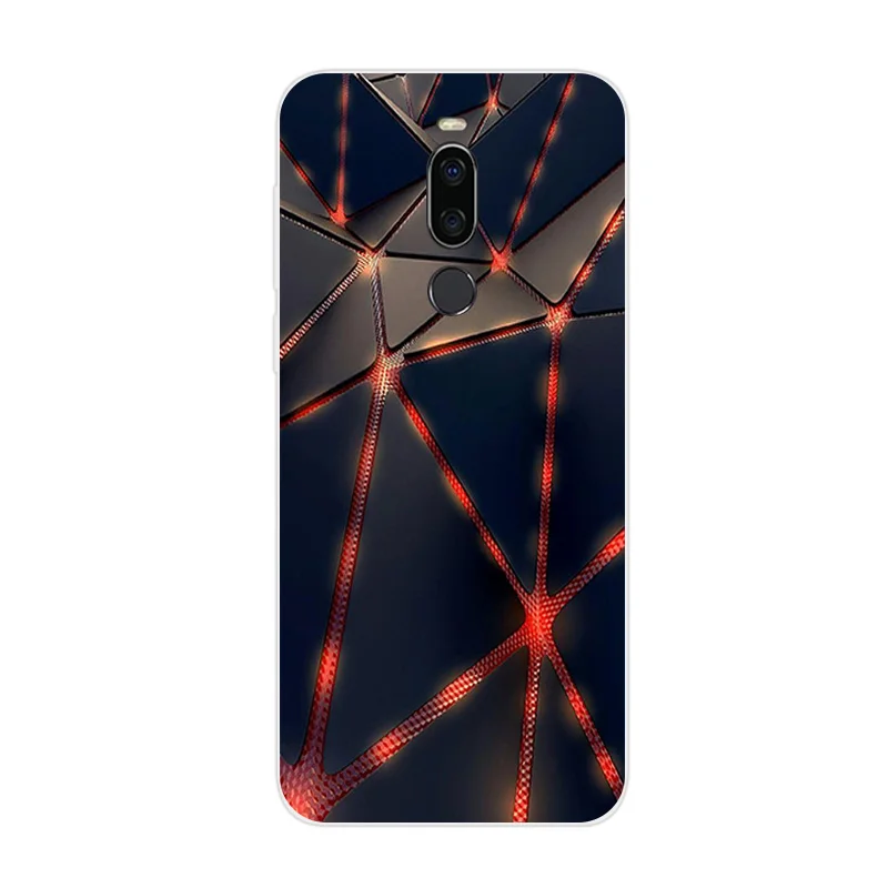 09 Чехол для Meizu X8 X 8, прозрачный гелевый мягкий чехол для телефона 6,2 дюйма для Meizu X8, Ультратонкий защитный чехол из ТПУ с рисунком земли - Цвет: 09