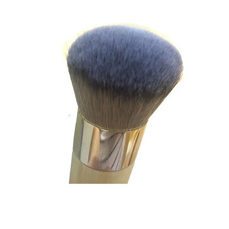 Бамбук Косметическая Фонд Кисти Ультра Плоский Расширенный Нейлон Кисть для