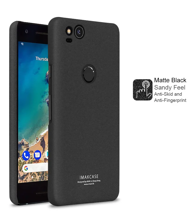 IMAK Ковбой матовый чехол для телефона Google pixel2 бампер + держатель Экран протектор